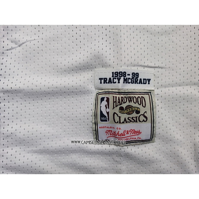 Tracy Mcgrady NO 1 Camiseta Toronto Raptors Mitchell & Ness Split 1998-99 Violeta Blanco